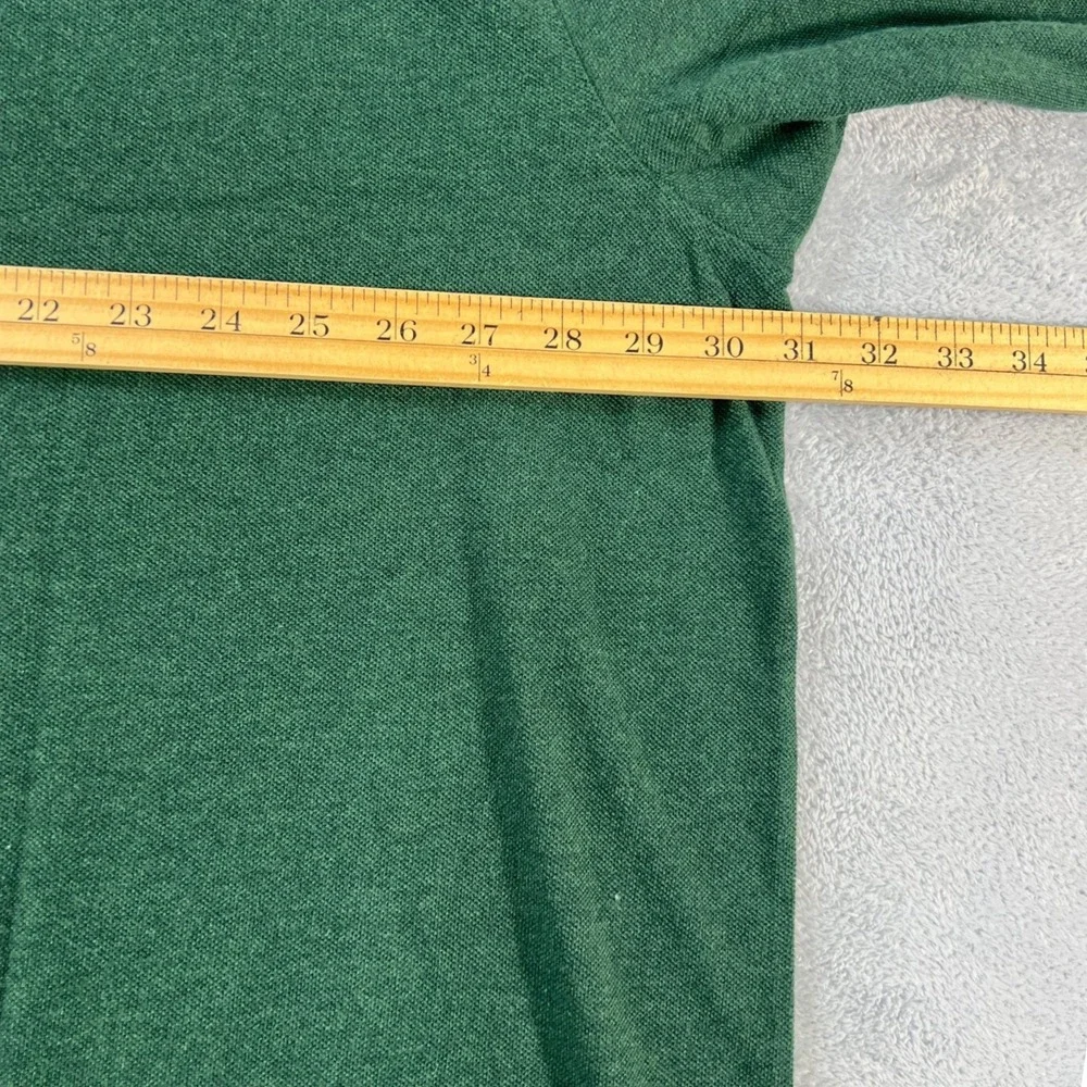 NWT Polo Ralph Lauren 4XLT‎ Big & Tall Hunter Green Mesh Long Sleeve Polo Clasic